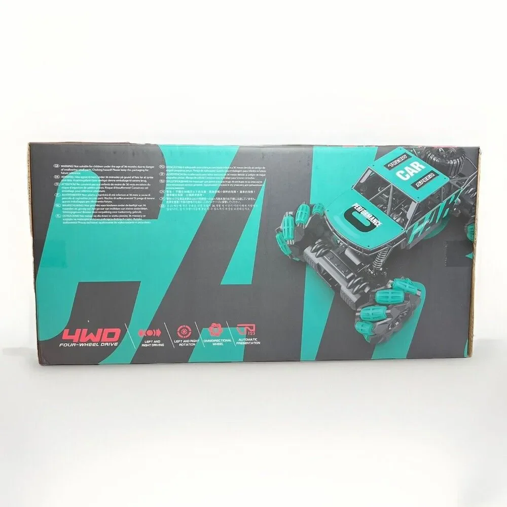 Blue‎ Metal Remote Control 4x4 2.4GHZ Racing Car Model # PC03A Monster Truck